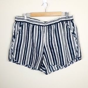Madewell | Pull On Striped Shorts